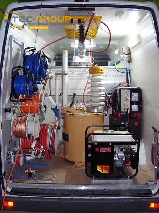 Испытательная электролаборатория МЭК-1  диагностика силовых трансформаторов и высоковольтного оборудования